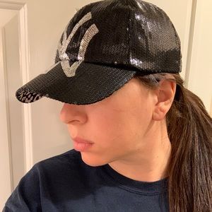Victoria Secrets NYY Sequin Hat